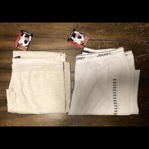 Vintage Jockey Thermal Wear Waffle Pant Lot of 2 Men’s Size XXL NWT